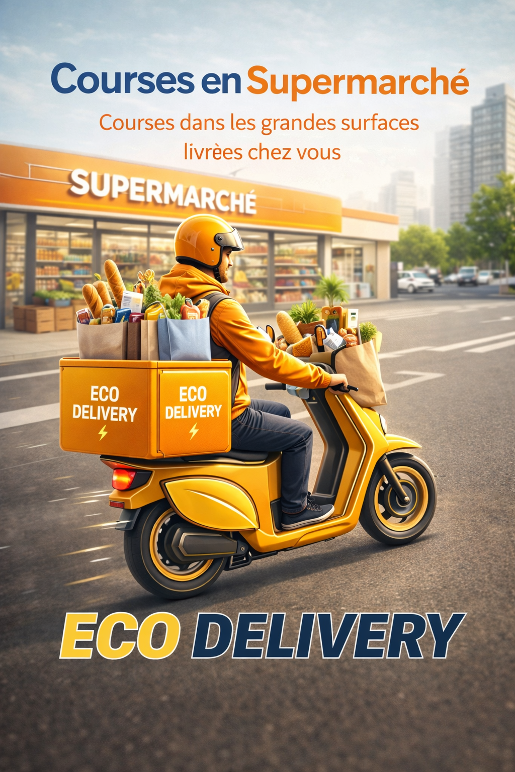 Courses en Supermarché